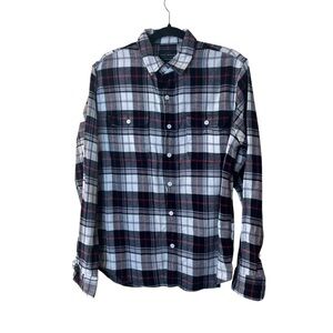 Lucky Brand Plaid Casual Button Down Shirt Sz M